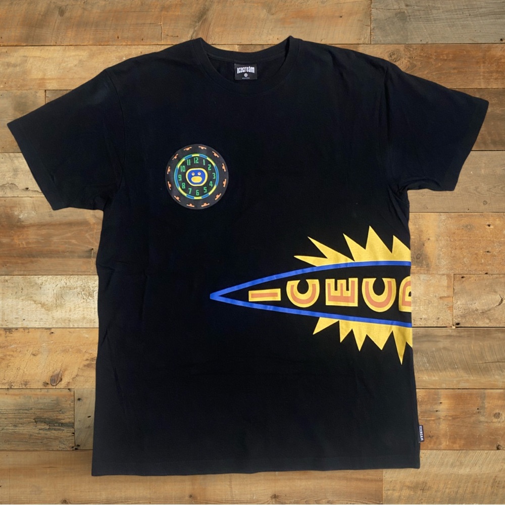 Icecream Black Tee Black XXL